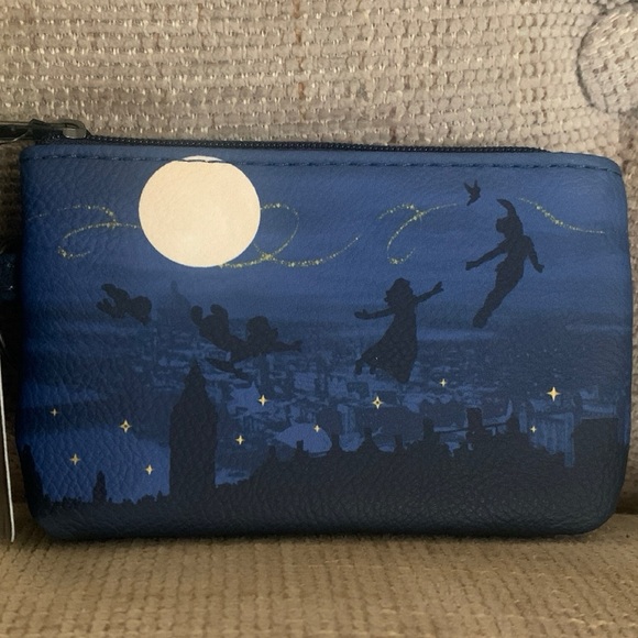 Loungefly Handbags - 1252 Loungefly Disney Peter Pan Flight Night Sky Wallet Accessory SOLD OUT